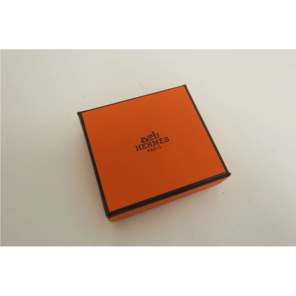 HERMES 2003 ANNEE MEDITERRANEE Limited Silver Cadena Charm Lock VTG w/ Box - Picture 6 of 6